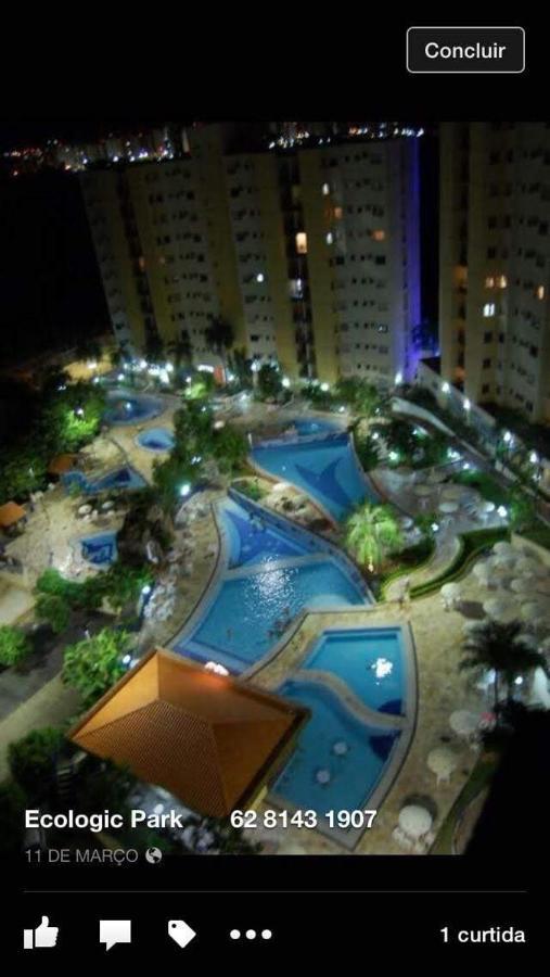 Ecologic Park Ap 2 Quartos Para 7 Pessoas 1Park Aquatico 10 Piscinas Termais Caldas Novas Exteriör bild
