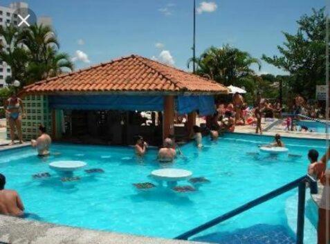Ecologic Park Ap 2 Quartos Para 7 Pessoas 1Park Aquatico 10 Piscinas Termais Caldas Novas Exteriör bild